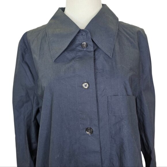 COS relaxed fit Button down collared midi shirt dress - Picture 4 of 5